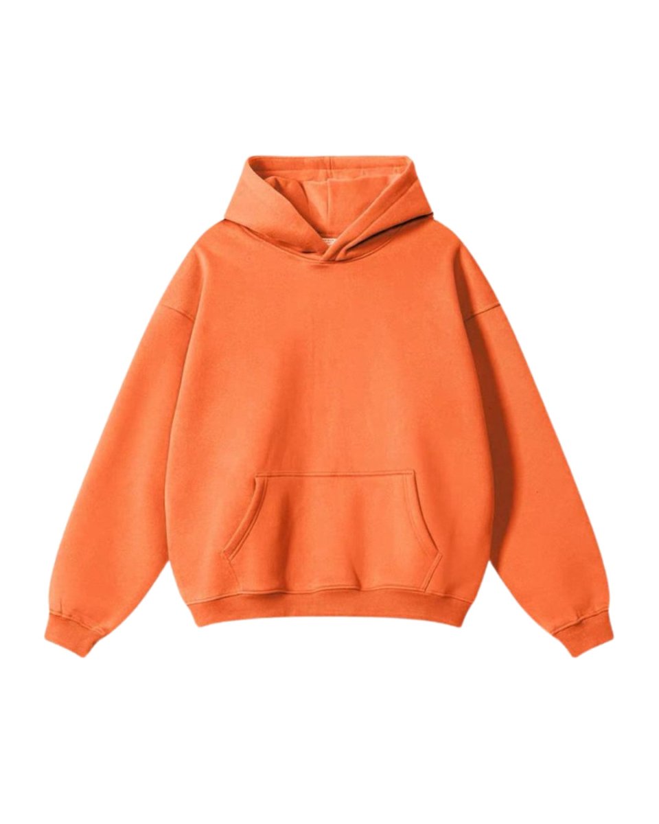 Oversized Hoodie & Jogger Set – Orange - Elevé