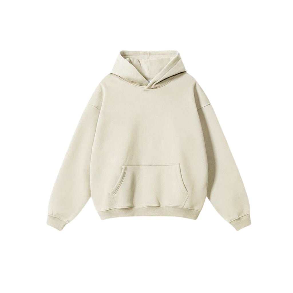 Oversized Hoodie & Jogger Set – Beige - ELEVYN